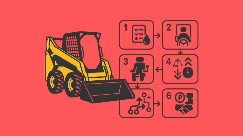 How To Operate A Skid Steer?