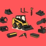 skid steer attachment guide