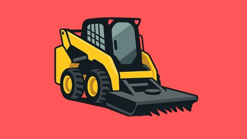 Skid Steer Brush Cutter for Land Clearing
