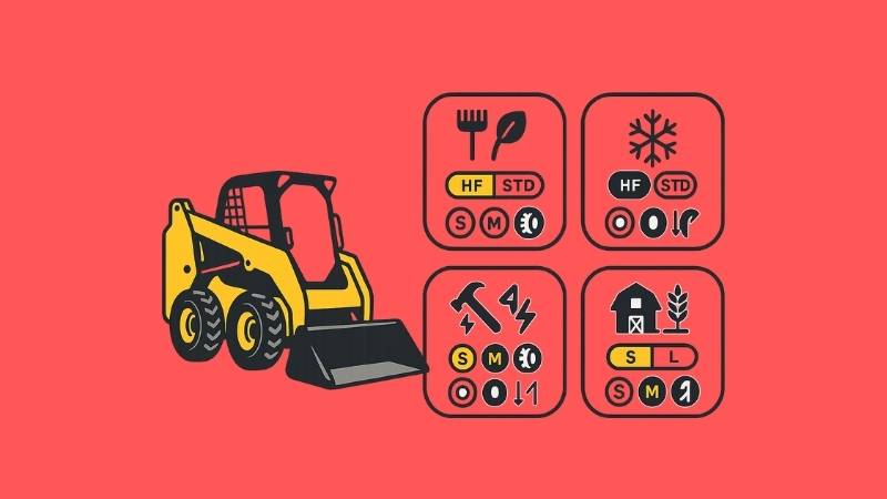 Skid Steer Machine Selection by Job Type