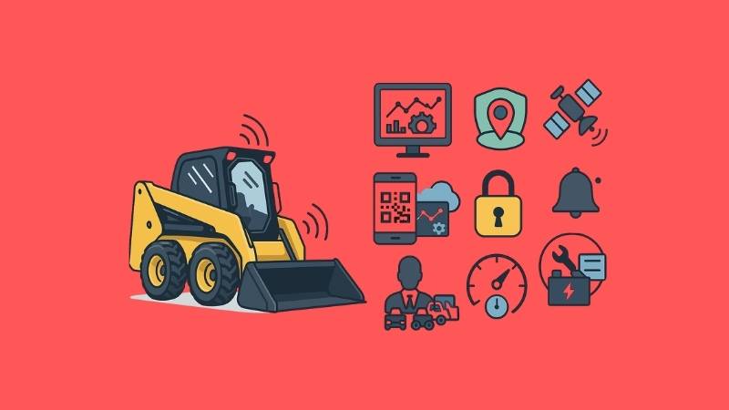Skid Steer Telematics, Anti Theft, and Fleet Management