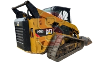 Cat 299D2 track loader